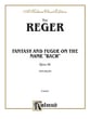 Fantasy Three Fugue Name Bach Organ sheet music cover